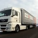Nieuwe vrachtwagen Neele-Vat Logistics op de weg