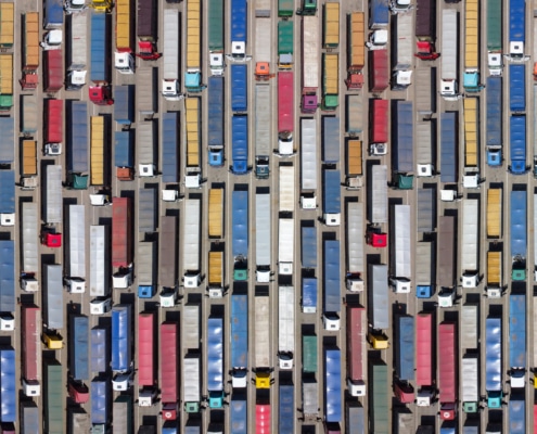 Truckers rijden langzamer door hoge dieselprijzen