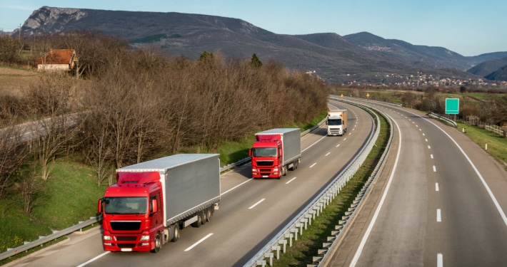 Marges wegtransport vorig jaar verder uitgehold