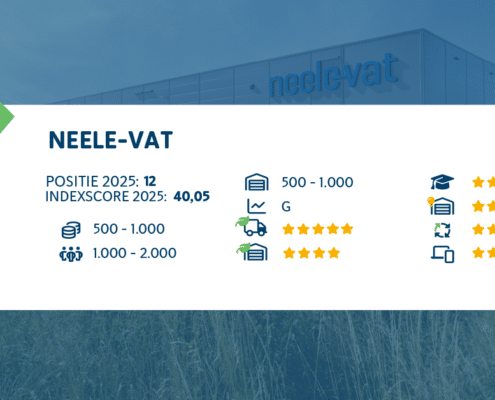Neele-Vat voor het eerst de top 10 in bij Top 100 Logistiek Dienstverleners